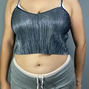 Victoria's Secret Shimmering Blue Camisole